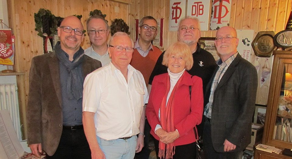 Members of Prolympo visited the extraordinary collection about German Gymnastics of Guenter Herber in Wiesbaden. His collection covers the w